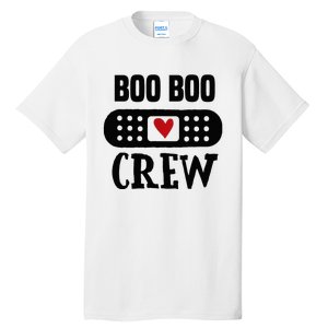 Boo Boo Crew First Aid School Nurse Day Care Teacher Tall T-Shirt