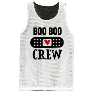 Boo Boo Crew First Aid School Nurse Day Care Teacher Mesh Reversible Basketball Jersey Tank