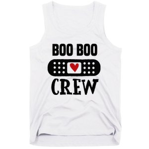 Boo Boo Crew First Aid School Nurse Day Care Teacher Tank Top