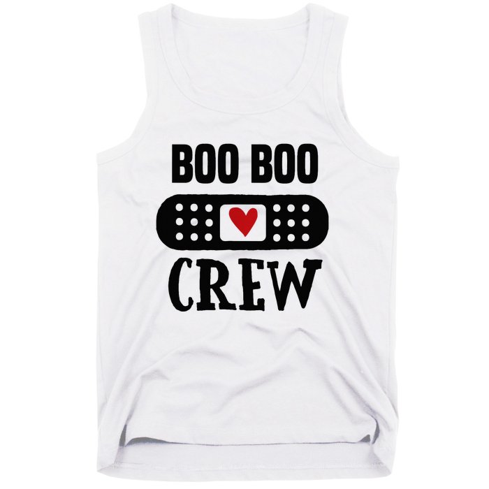 Boo Boo Crew First Aid School Nurse Day Care Teacher Tank Top