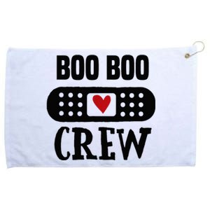 Boo Boo Crew First Aid School Nurse Day Care Teacher Grommeted Golf Towel