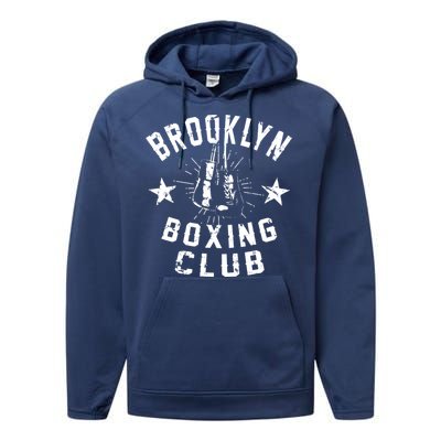 Brooklyn Boxing Club Vintage Distressed Boxer Performance Fleece Hoodie