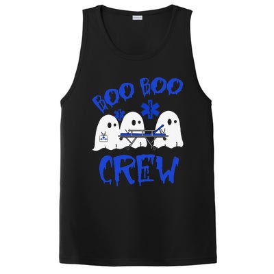 Boo Boo Crew Funny Ghost Emt Ems Paramedic Nurse Halloween Sweat PosiCharge Competitor Tank