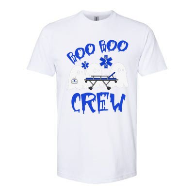 Boo Boo Crew Funny Ghost Emt Ems Paramedic Nurse Halloween Sweat Softstyle® CVC T-Shirt