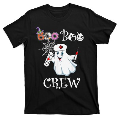 Boo Boo Crew Funny Ghost Paramedic Emt Ems Nurse Halloween T-Shirt