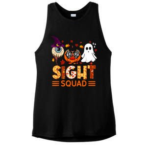 Boo Boo Crew Pumpkin Game Witch Sight Squad Halloween Gift Ladies PosiCharge Tri-Blend Wicking Tank