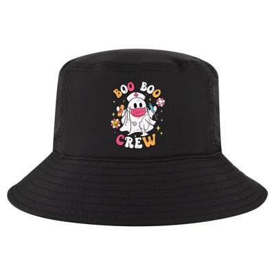 Boo Boo Crew Halloween Ghost Nurse Cool Comfort Performance Bucket Hat