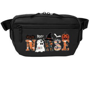 Boo Boo Crew Nurse Funny Ghost Women Halloween Nurse Crossbody Pack