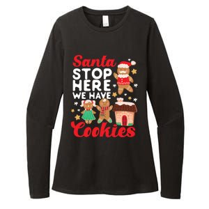 Bake Baking Christmas Cookie Santa Gingerbread Santa Cute Gift Womens CVC Long Sleeve Shirt