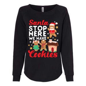 Bake Baking Christmas Cookie Santa Gingerbread Santa Cute Gift Womens California Wash Sweatshirt