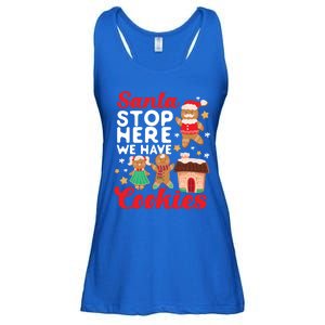 Bake Baking Christmas Cookie Santa Gingerbread Santa Cute Gift Ladies Essential Flowy Tank