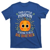 Big Brother Cute Thanksgiving Pumpkin Pregnancy Announcement T-Shirt