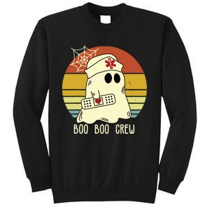 Boo Boo Crew Nurse Shirts Halloween Nurse Shirts For Women Sweatshirt