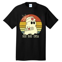 Boo Boo Crew Nurse Shirts Halloween Nurse Shirts For Women Tall T-Shirt