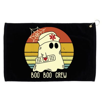 Boo Boo Crew Nurse Shirts Halloween Nurse Shirts For Women Grommeted Golf Towel