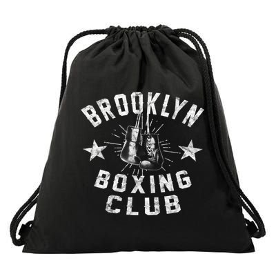 Brooklyn Boxing Club Vintage Distressed Boxing Gift Drawstring Bag