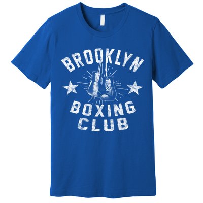 Brooklyn Boxing Club Vintage Distressed Boxing Gift Premium T-Shirt
