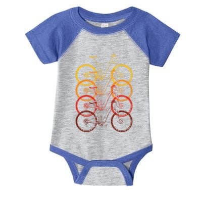 Bicycling Biker Cyclist Athlete Gift Bicycle Infant Baby Jersey Bodysuit