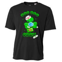 Boo Boo Crew Nurse St PatrickS Day Shamrock Face Mask Nurse Cooling Performance Crew T-Shirt