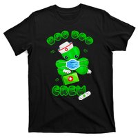 Boo Boo Crew Nurse St PatrickS Day Shamrock Face Mask Nurse T-Shirt