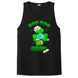 Boo Boo Crew Nurse St PatrickS Day Shamrock Face Mask Nurse PosiCharge Competitor Tank