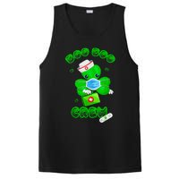 Boo Boo Crew Nurse St PatrickS Day Shamrock Face Mask Nurse PosiCharge Competitor Tank