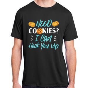 Bake Baking Cookie Need Cookies I Can Hook You Up Adult ChromaSoft Performance T-Shirt