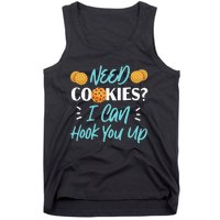 Bake Baking Cookie Need Cookies I Can Hook You Up Tank Top