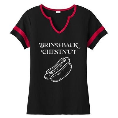 Bring Back Chestnut Winner Ladies Halftime Notch Neck Tee