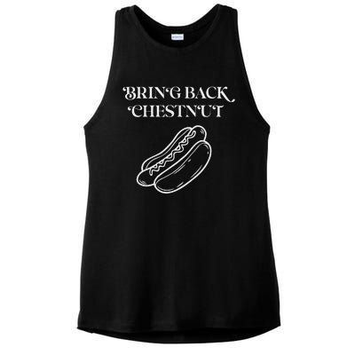 Bring Back Chestnut Winner Ladies PosiCharge Tri-Blend Wicking Tank