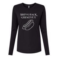 Bring Back Chestnut Winner Womens Cotton Relaxed Long Sleeve T-Shirt