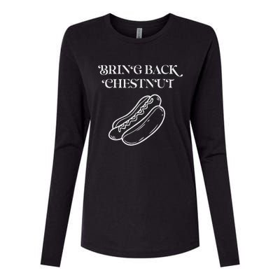 Bring Back Chestnut Winner Womens Cotton Relaxed Long Sleeve T-Shirt