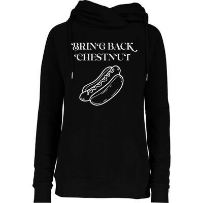 Bring Back Chestnut Winner Womens Funnel Neck Pullover Hood