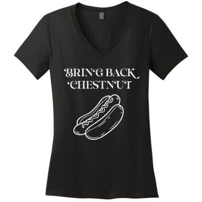 Bring Back Chestnut Winner Women's V-Neck T-Shirt