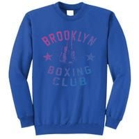 Brooklyn Boxing Club Vintage Distressed Boxing Gift Tall Sweatshirt