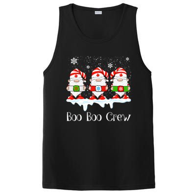 Boo Boo Crew Nurse Christmas Cute Garden Gnomes Nursing Xmas Gift PosiCharge Competitor Tank