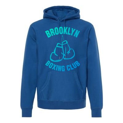 Brooklyn Boxing Club Hanging Gloves Gift Great Gift Premium Hoodie