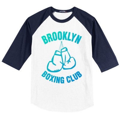 Brooklyn Boxing Club Hanging Gloves Gift Great Gift Baseball Sleeve Shirt