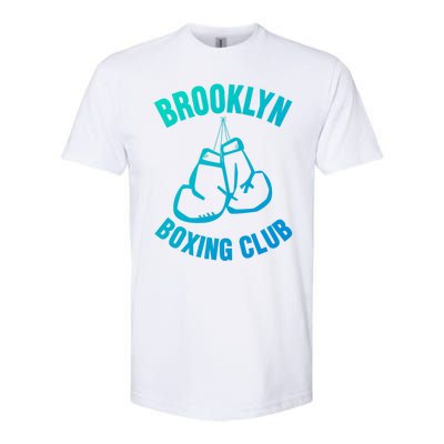 Brooklyn Boxing Club Hanging Gloves Gift Great Gift Softstyle CVC T-Shirt