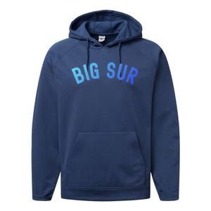 Big Bear California Lake Village Ski Snow Park Socal Camping Funny Gift Performance Fleece Hoodie