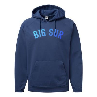 Big Bear California Lake Village Ski Snow Park Socal Camping Funny Gift Performance Fleece Hoodie