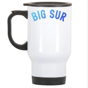 Big Bear California Lake Village Ski Snow Park Socal Camping Funny Gift Stainless Steel Travel Mug