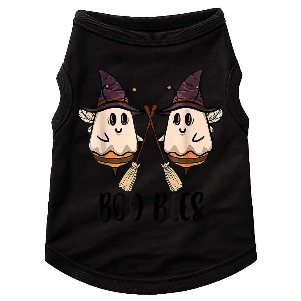 Boo Bees Couples Witch Halloween Costume Ghost Funny Doggie Tank