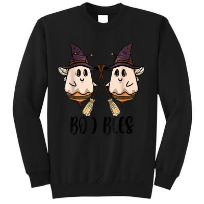 Boo Bees Couples Witch Halloween Costume Ghost Funny Sweatshirt