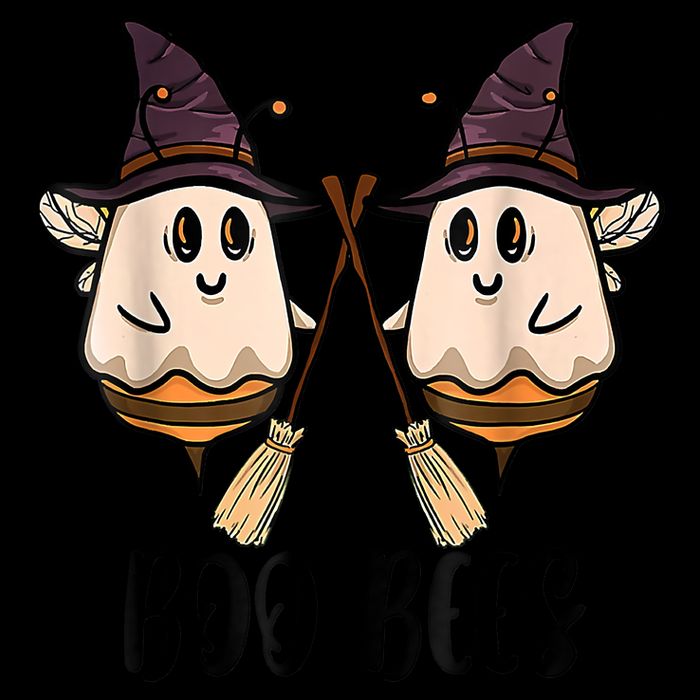 Boo Bees Couples Witch Halloween Costume Ghost Funny Visor