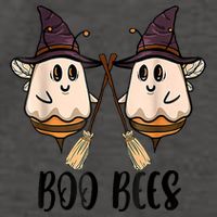 Boo Bees Couples Witch Halloween Costume Ghost Funny Vector Backpack