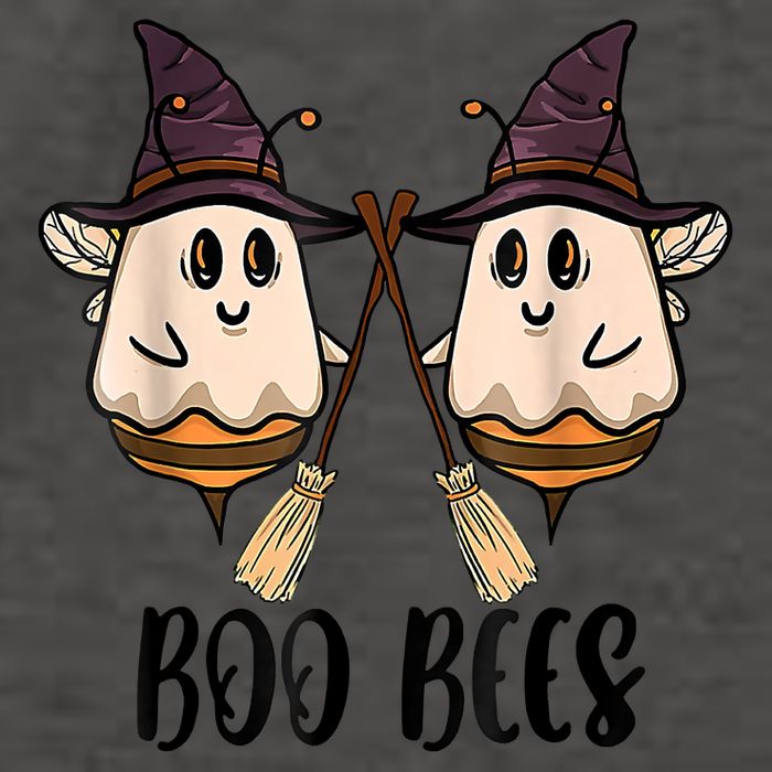 Boo Bees Couples Witch Halloween Costume Ghost Funny Vector Backpack