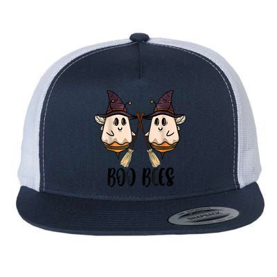 Boo Bees Couples Witch Halloween Costume Ghost Funny Flatbill Hat