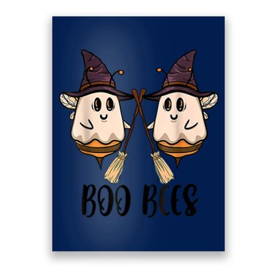 Boo Bees Couples Witch Halloween Costume Ghost Funny Poster