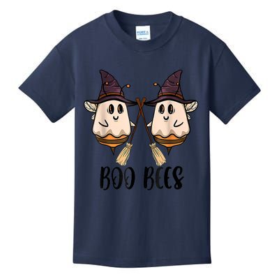 Boo Bees Couples Witch Halloween Costume Ghost Funny Kids T-Shirt